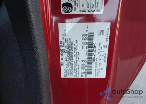 2012 Ford Mustang V6 z USA, uszkodzony, nr VIN 1ZVBP8AM2C5221690